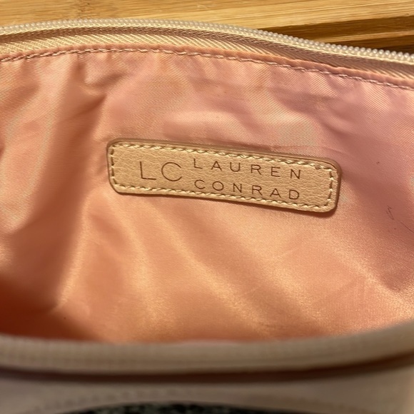 LAUREN Conrad Pink  Accessory Bag with Penguin - Picture 3 of 4